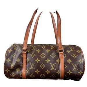 Louis Vuitton Vintage Papillon 30 Monogram Satchel Bag